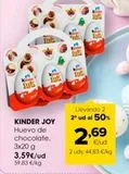 Oferta de Huevo de chocolate KINDER JOY por 3,59€ en Autoservicios Familia
