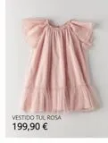 Oferta de VESTIDO TUL ROSA  199,90 €  por 199,9€ en Nanos