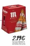 Oferta de Cerveza Mahou en Comerco Cash & Carry