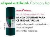 Oferta de Césped artificial La Unión por 7,95€ en BricoCentro