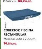 Oferta de Piscina rectangular Intex por 14,95€ en BricoCentro