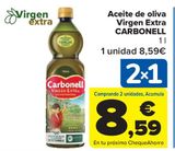 Oferta de Aceite de oliva Virgen Extra CARBONELL por 8,59€ en Carrefour Market