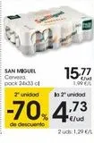 Oferta de Cerveza  en Eroski