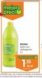 Oferta de EROSKI Lejía con detergente 2 L por 1,15€ en Eroski