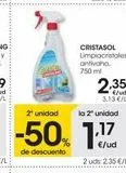 Oferta de Limpiacristales Cristasol en Eroski