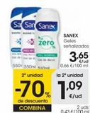 Oferta de Gel Sanex en Eroski