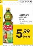 Oferta de Aceite de oliva virgen Carbonell en Eroski