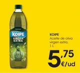 Oferta de Aceite de oliva virgen extra Koipe por 5,75€ en Eroski