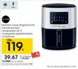 Oferta de Freidora Cook Organics Pro 6L PRIXTON  por 119€ en Eroski