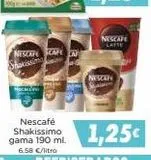 Oferta de Café Nescafé en Supermercados Piedra