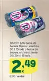 Oferta de Bolsas de basura Handy Bag por 2,49€ en HiperDino