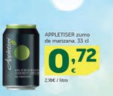Oferta de Zumo de manzana Appletiser por 0,72€ en HiperDino
