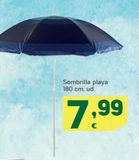 Oferta de Sombrilla de playa por 7,99€ en HiperDino