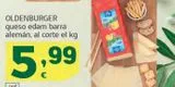 Oferta de Queso edam Oldenburger por 5,99€ en HiperDino