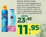 Oferta de Protector solar Nivea por 11,95€ en HiperDino