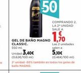 Oferta de Gel de baño Magno en Hipercor