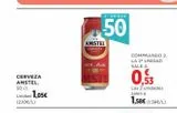 Oferta de Cerveza Amstel en Hipercor