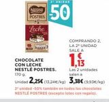 Oferta de Chocolate con leche Nestlé en Hipercor