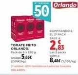 Oferta de Tomate frito Orlando en Hipercor