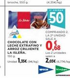 Oferta de Chocolate con leche  en Hipercor