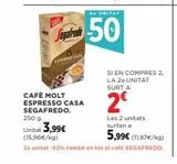 Oferta de Café Lacasa en Hipercor