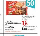 Oferta de Cookies Nocilla en Hipercor