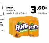 Oferta de Fanta naranja fanta en Supermercados Lupa