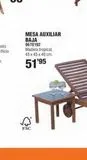 Oferta de Mesa auxiliar Tropical en Optimus