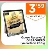 Oferta de Queso reserva García Baquero en Supermercados Deza