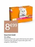 Oferta de Comida para gatos Gourmet Gold por 8,99€ en Jardiland