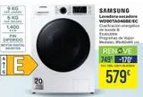 Oferta de SAMSUNG Lavadora-secadora WD90TA046BE/EC  por 749€ en Carrefour