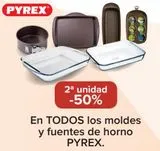 Oferta de En TODOS los moldes y fuentes de horno PYREX  en Carrefour