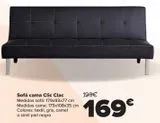 Oferta de Sofá cama Clic Clac  por 169€ en Carrefour