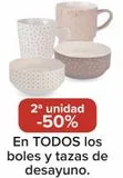 Oferta de En TODOS los boles y tazas de desayuno  en Carrefour