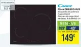 Oferta de Candy Placa CH63CC/4U2  por 149€ en Carrefour