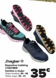 Oferta de J'hayber Deportivo trekking hombre o mujer  por 35€ en Carrefour
