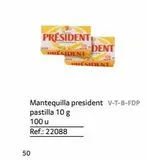Oferta de Mantequilla Président en Gros Mercat