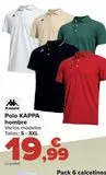 Oferta de Polo KAPPA Hombre  por 19,99€ en Carrefour
