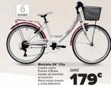 Oferta de Bicicleta 24'' City  por 179€ en Carrefour