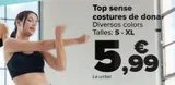 Oferta de Top sin costura mujer  por 5,99€ en Carrefour