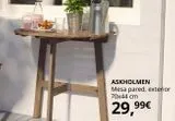 Oferta de Mesa de picnic plegable por 29,99€ en IKEA