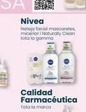 Oferta de Nivea  Neteja facial mascaretes, micellar i Naturally Clean tota la gamma  Calidad Farmacéutica  Tota la marca  en Clarel
