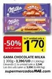 Oferta de Chocolate Milka en Supermercados MAS