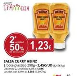 Oferta de Salsa curry Heinz en Supermercados MAS