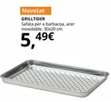 Oferta de Accesorios para barbacoa por 5,49€ en IKEA