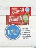 Oferta de Avellanas Nestlé en Suma Supermercados