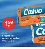 Oferta de Mejillones en escabeche Calvo en Suma Supermercados