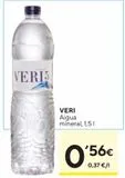 Oferta de Agua veri por 0,56€ en Caprabo