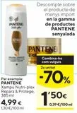Oferta de Champú Pantene por 4,99€ en Caprabo