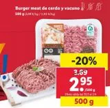 Oferta de Carne picada mixta por 2,95€ en Lidl